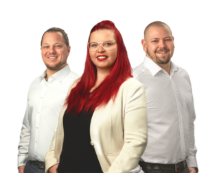 Team Immored-v.l. Ruben Marquard, Nina Reichenbacher und Sven Feuerstein