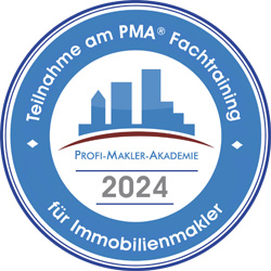 Emblem 2024 PMA Fachtraining für Immobilienmakler